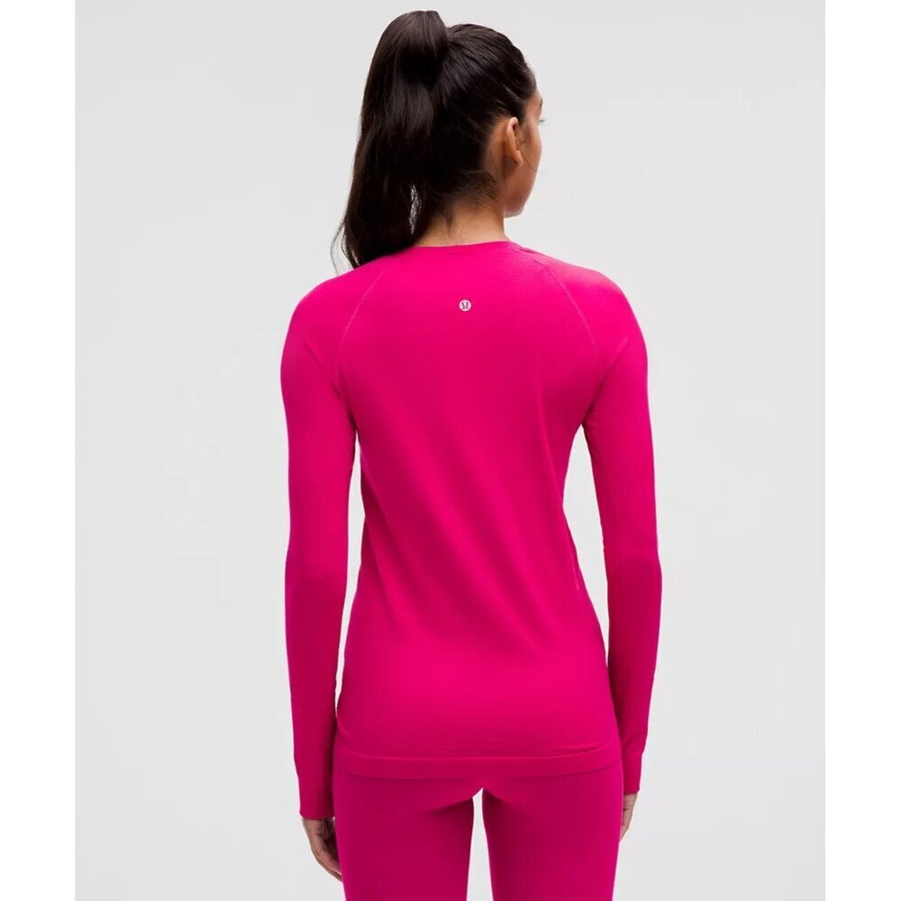 Swiftly Tech Long-Sleeve Shirt 2.0 Hip Length - Passionate - Picture 2 of 4
